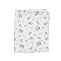 Пеленка Twins трикотаж 110Х90 Bear
