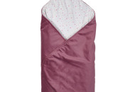 Конверт - плед Twins Velvet Print 80x80 purpur розовый дым