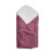 Конверт - плед Twins Velvet Print 80x80 purpur розовый дым