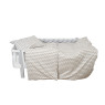 Bed 4 el Twins Star one and a half zigzag beige