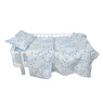 Bed 4 el Twins Butterfly one and a half blue