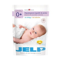 Гипоаллергенные капсулы JELP 0+ для цветного и белого белья 11 шт. 97232