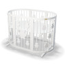 Кровать IngVart Smartbed Round Мишки с маятником, белый
