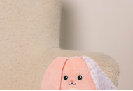 Ночник My hummy Bunny с белым шумом и колыбельными, pink, розовый