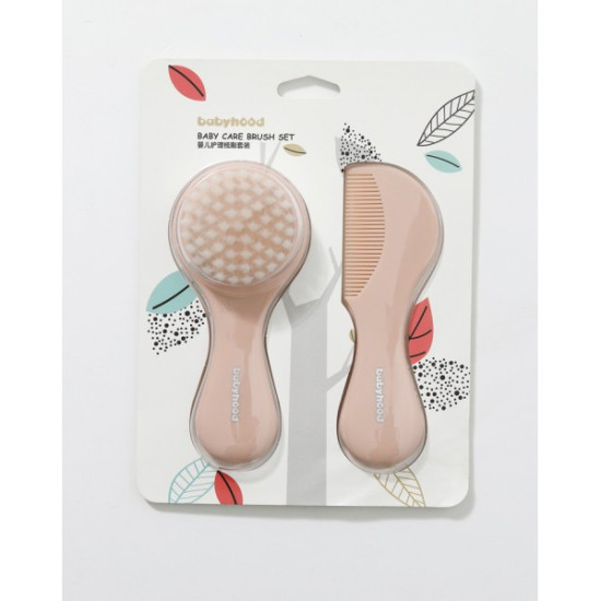 Набор расчесок Twins Comb (2 шт), розовый