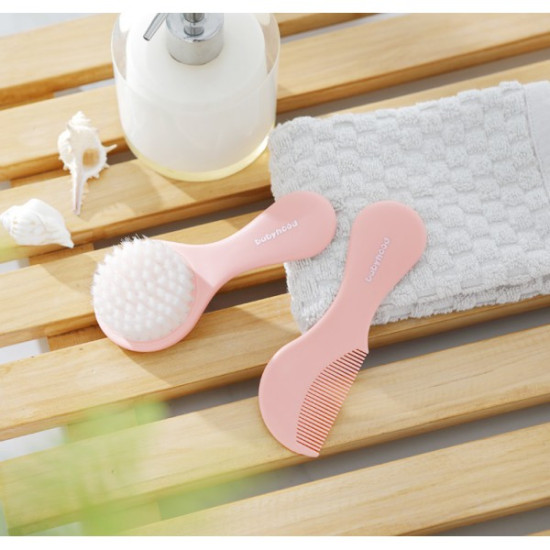 Набор расчесок Twins Comb (2 шт), розовый