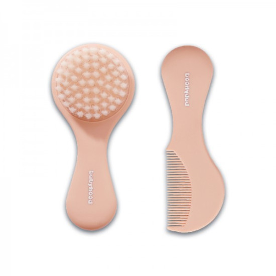 Набор расчесок Twins Comb (2 шт), розовый