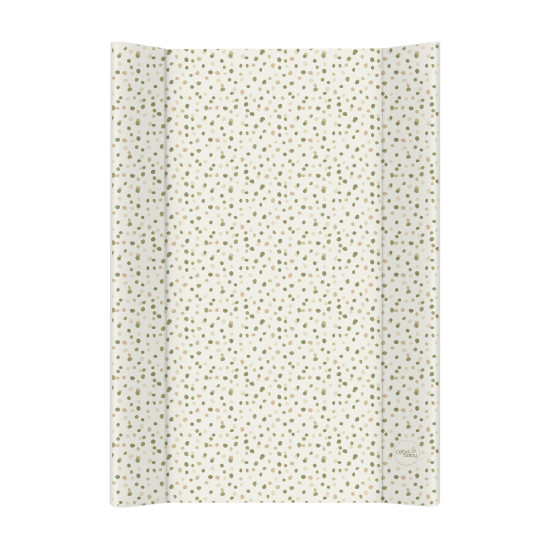 Пеленальная доска Cebababy 50x70 Basic Spots молочный