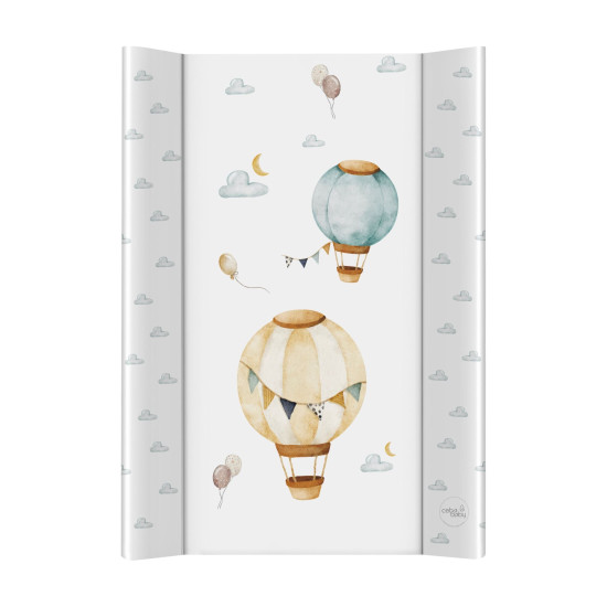 Пеленальная доска Cebababy 50x70 Basic Balloons белый