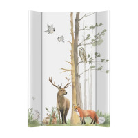 Пеленальная доска Cebababy 50x70 Basic Woodland белый