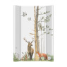 Пеленальная доска Cebababy 50x70 Basic Woodland белый