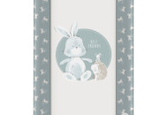 Пеленальная доска Cebababy 50x70 Basic Friends белый/голубой