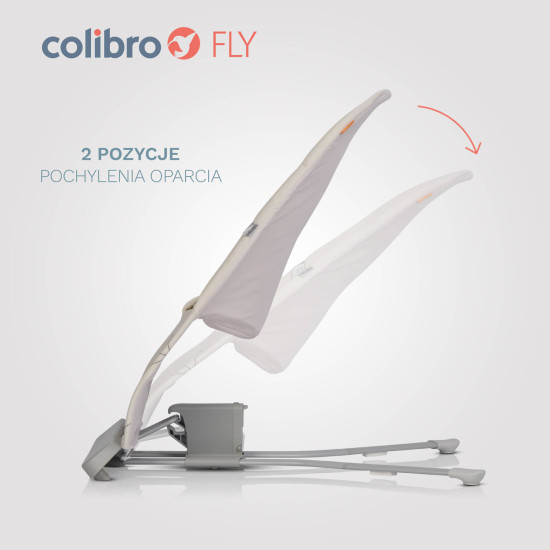 Дитячий лежак Colibro Fly Almond мигдаль