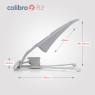Children's lounger Colibro Fly Dove light grey