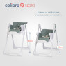 Children's high chair Colibro Noto Agava green