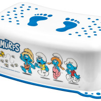 Подножка Maltex Smurfs, white/blue, белый/голубой