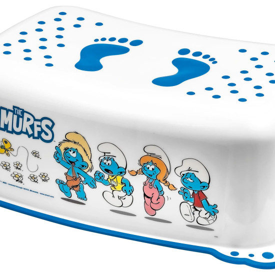 Подножка Maltex Smurfs, white/blue, белый/голубой