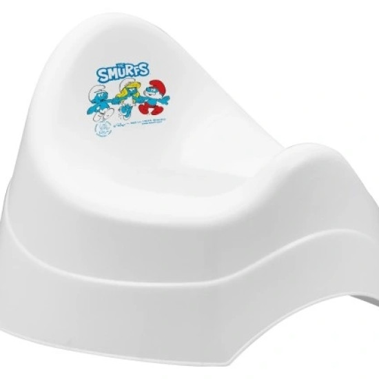 Детский горшок Maltex Smurfs белый