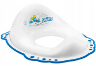 Накладка на унитаз Maltex Smurfs 2K, white/blue, белый/голубой