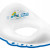 Накладка на унитаз Maltex Smurfs 2K, white/blue, белый/голубой