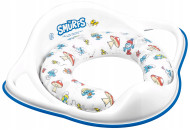 Накладка на унитаз Maltex Smurfs мягкая, белый/белый