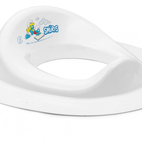 Накладка на унитаз Maltex Smurfs, white, белый