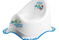 Детский горшок Maltex Smurfs белый/голубой