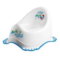 Детский горшок Maltex Smurfs белый/голубой