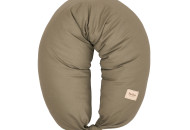 Подушка для беременных Twins Linen, beige, бежевый