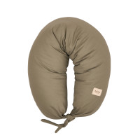 Подушка для беременных Twins Linen, beige, бежевый