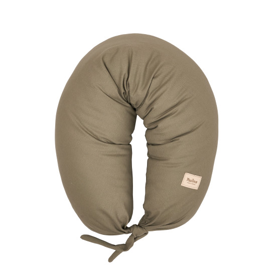 Подушка для беременных Twins Linen, beige, бежевый