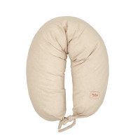 Подушка для беременных Twins Linen, natural, натуральный