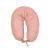 Подушка для беременных Twins Linen, powder pink, пудра