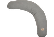 Подушка для вагітних Twins Muslin, grey, сірий