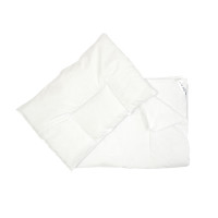 Одеяло и подушка Twins 120х90 силикон 100, white, белый