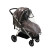 Twins rain cover for stroller, black