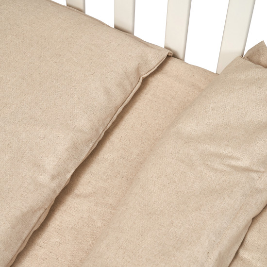 Сменная постель 3 эл Twins Linen натуральный 