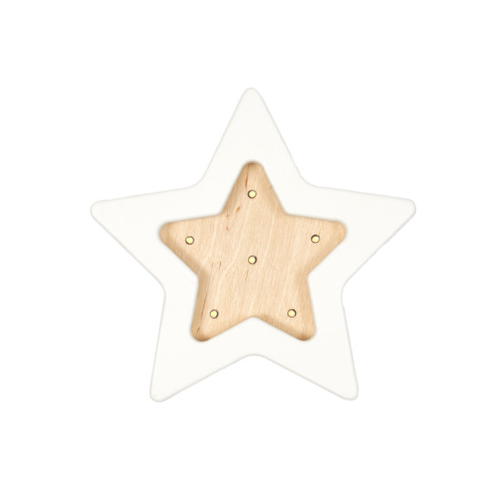 Night lamp Twins Star