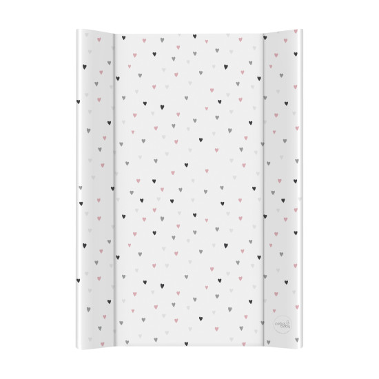 Повивальная доска Cebababy 50x70 Comfort, Love Mood, белый