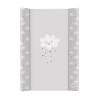 Пеленальная доска Cebababy 50x70 Comfort, Cloud, серый
