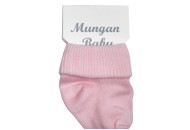 Cotton socks 0-3 m Pink