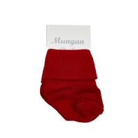 Носки хлопковые 0-3 м red, красный