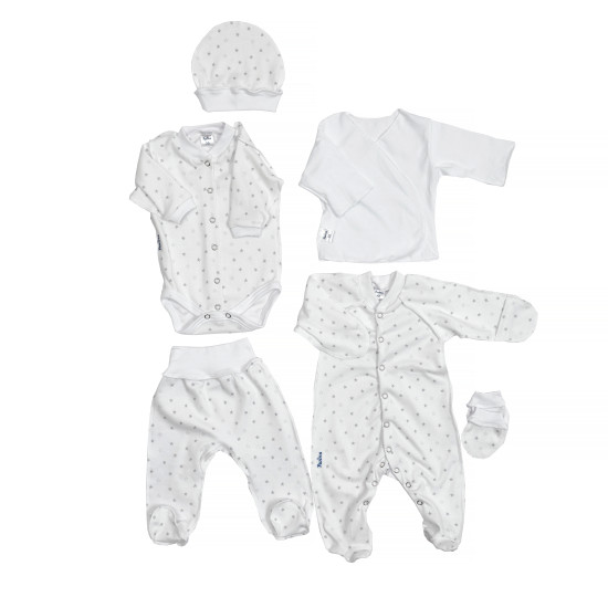 Set in maternity Twins interlock (6 elements) 56p, Print