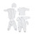 Maternity set Twins interlock (6 elements) 56p, white