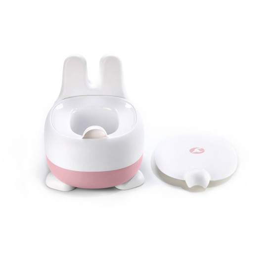 Детский горшок Colibro Nuki Rose белый/розовый