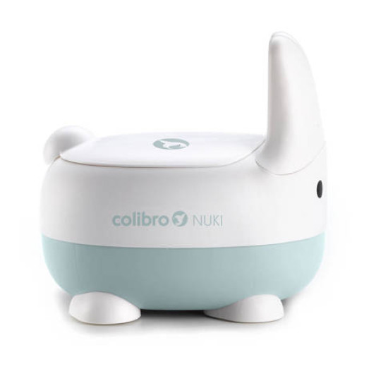 Детский горшок Colibro Nuki Ocean белый/ментол