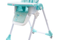 Детский стульчик для кормления Baby Mix Fox голубой