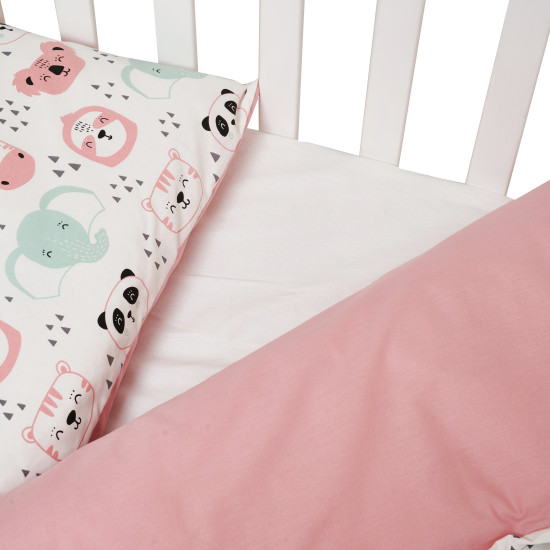 Changing bed 4 el Twins Zoo pink