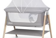 Bed Colibro Pino, Dove, grey