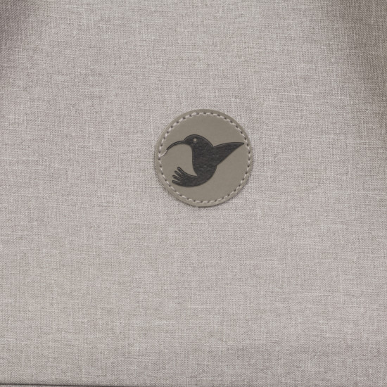 Bed Colibro Pino, Dove, grey